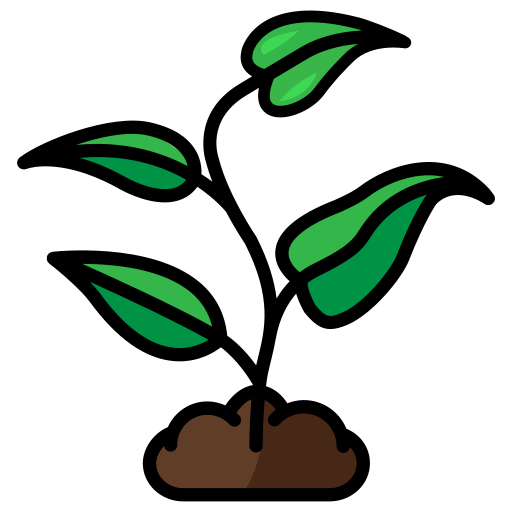 Eco, growth, plant, science, sprout icon
