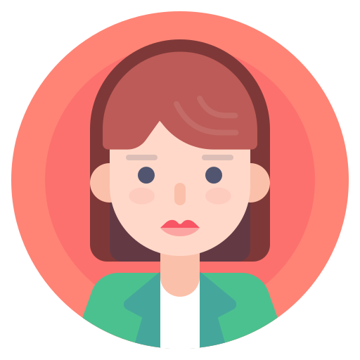 Avatar, female, portrait, woman icon
