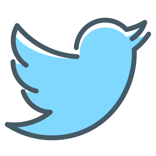 Bird, logo, twitter icon