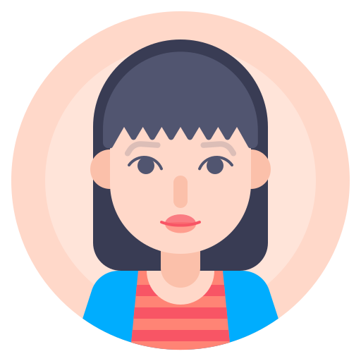 Avatar, female, portrait, woman icon