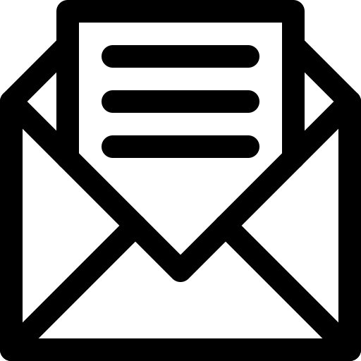 Ux, app, mail, basic icon