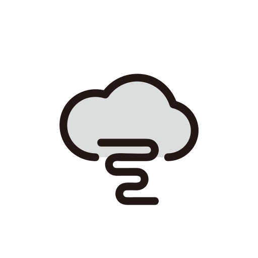 Weather, hurricane, storm, tornado icon