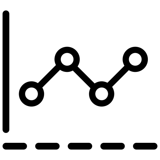 Analysis, analytics, graph icon