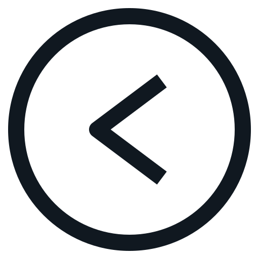 Back, backward, left, mark, sign icon