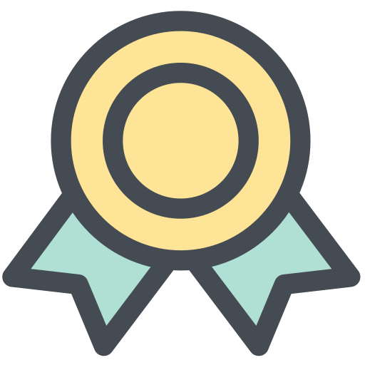 Award, champion, general, office, prize, ribbon, winner icon