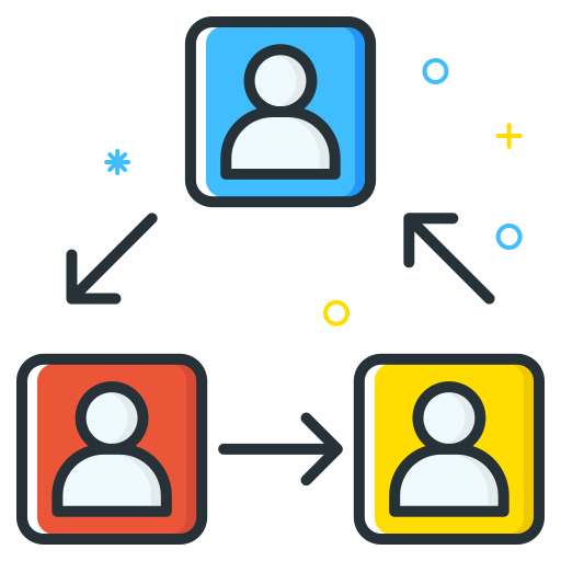Employee, job, rotation, seeker, unemployee, work icon