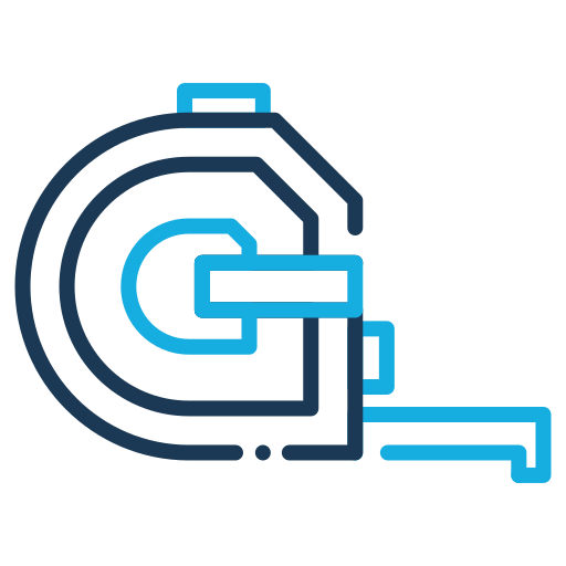 Building, construction, industry, measure icon