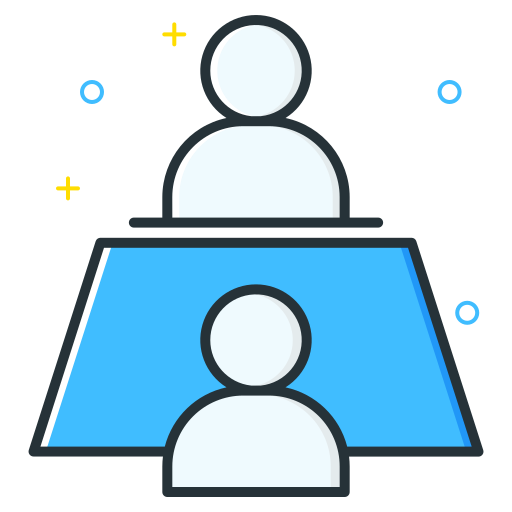 Employee, interview, job, seeker, unemployee, work icon
