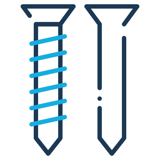 Building, construction, industry, screw icon