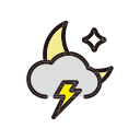 Weather,Night,Rain,Storm