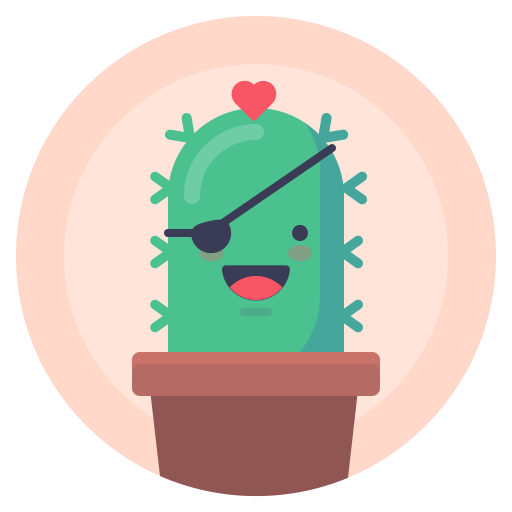Avatar, cacti, cactus, pirate icon