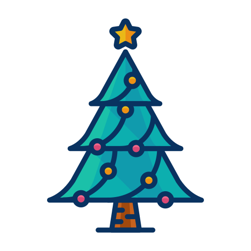 Celebrate, christmas, decorate, decoration, tree icon