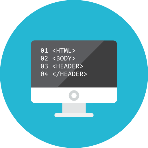 Coding, html icon