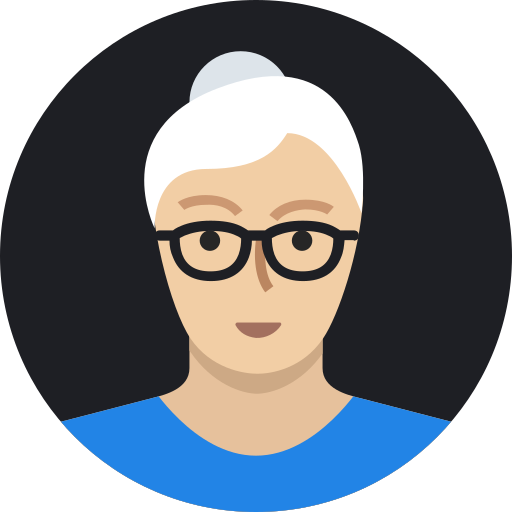 Avatar, grandmother, mature, old, person, user, woman icon