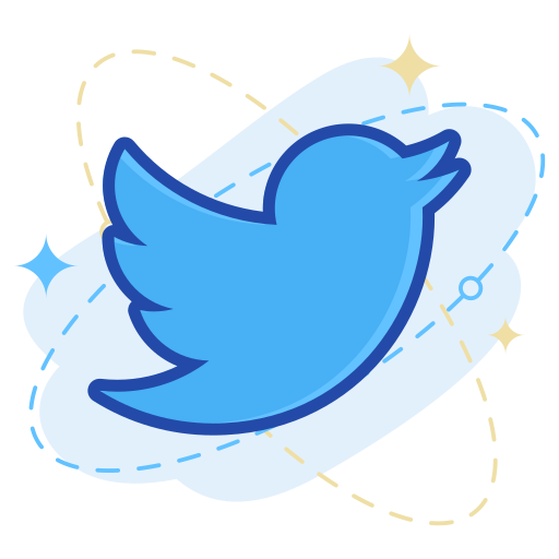 Media, social, twitter icon