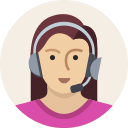 Avatar,Female,Mic,Support,User,Headset,Woman