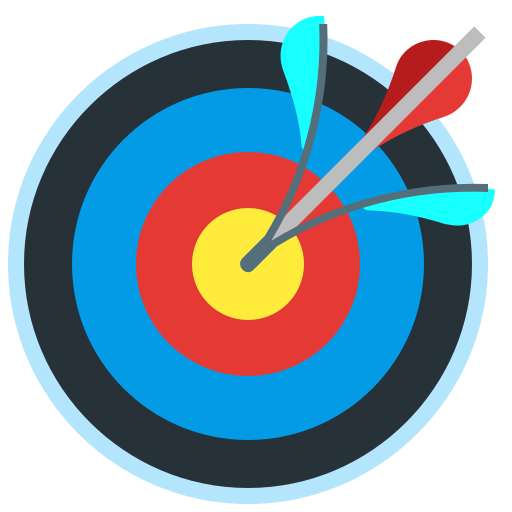 Accuracy, arrow, target, targeting icon