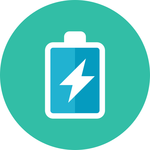 Battery, charging icon