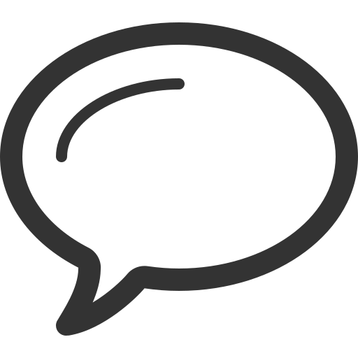 Bubble, comment, speech, chat, talk icon