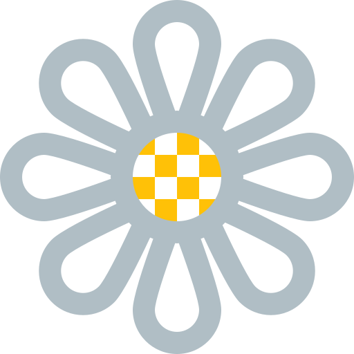 Daisy, flower, floral, flowers, leaf, nature, plant icon
