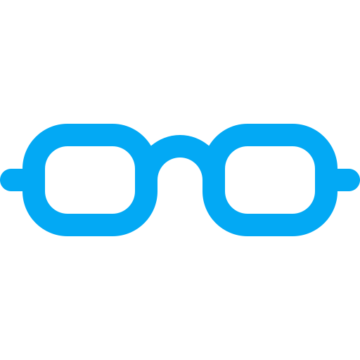 Glasses, reading, education, eyeglasses, glass, study, view icon