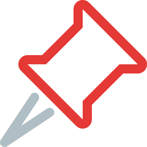Office, pin, marker, pointer icon