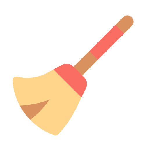 Broom, halloween, magic, witch icon