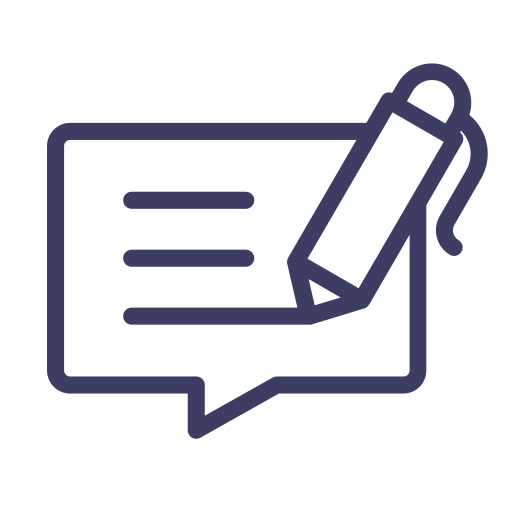 Chat, comment, email, letter, mail, message, text icon