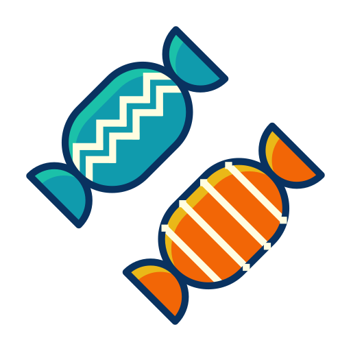 Candy, dessert, sweet, sweets, wrapper icon