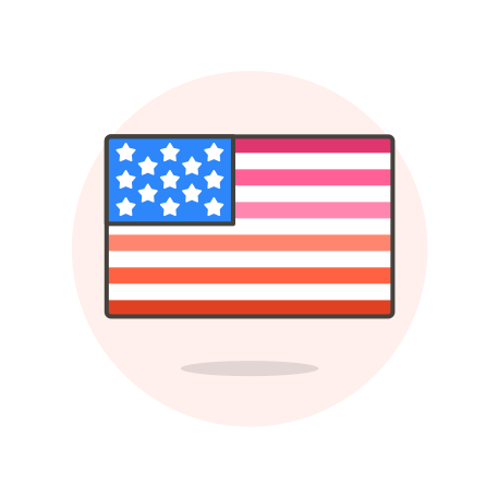 Flag, lesbian, usa icon