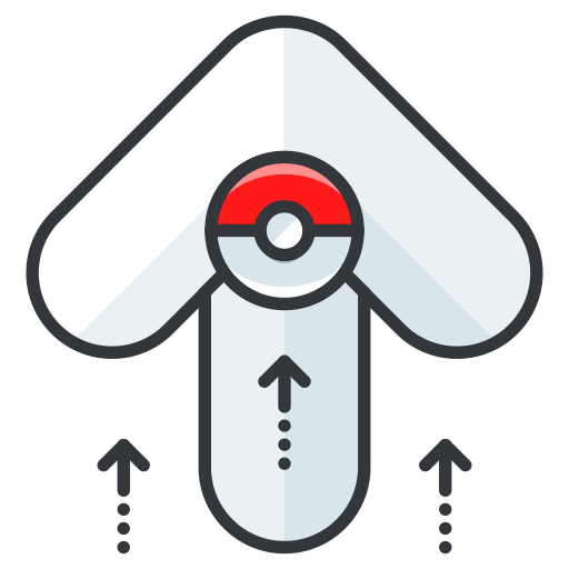 Arrow, game, go, play, pokemon icon