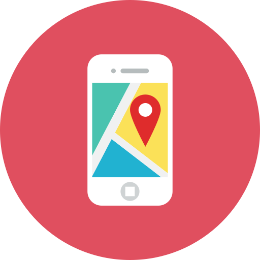 Application, map icon