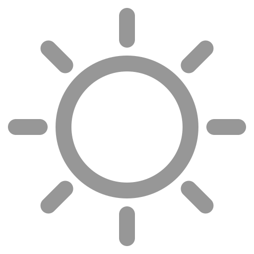 Sun, sunny, weather icon