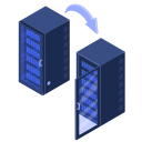 Center,Racks,Migration,Transfer,Data,Server