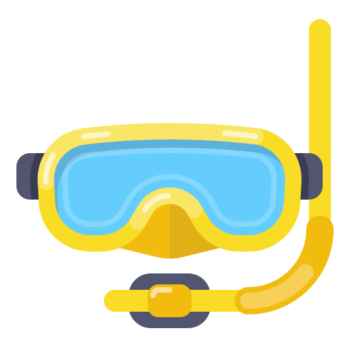 Diving, hat, layer, mask, photo, swim, swimming icon