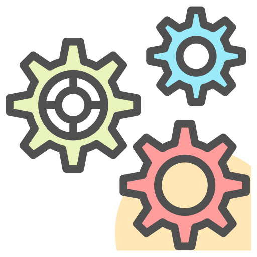 Cogs, gear, setting icon