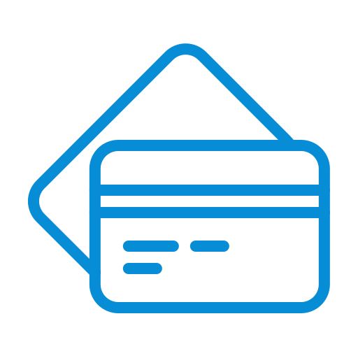 Card, credit, method, pay, payment, purchase icon