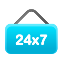 24x7,Shop,Sign,Signage,Store