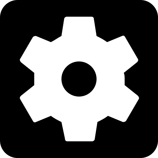 Applications, settings icon