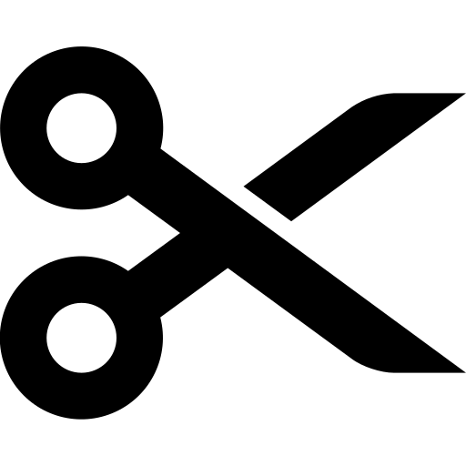 Cut, edit icon