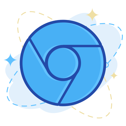 Chrome, google, media, social icon