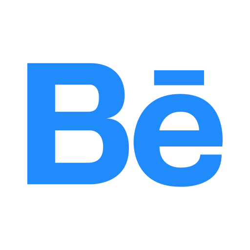 Behance, logo, network, social icon