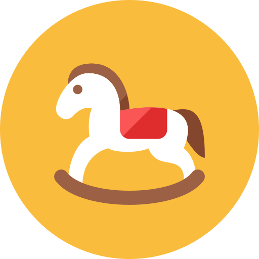 Horse, wooden icon