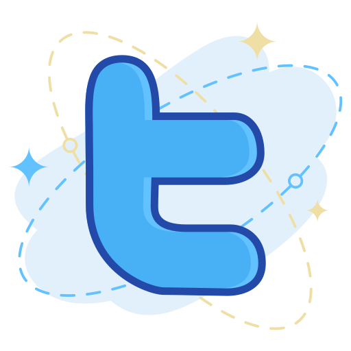 Media, social, twitter icon