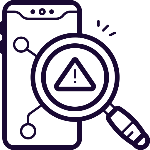 Error, inspect, ios11, iphone, phone, search icon