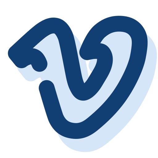Movie, video, vimeo, vlog, vlogging icon
