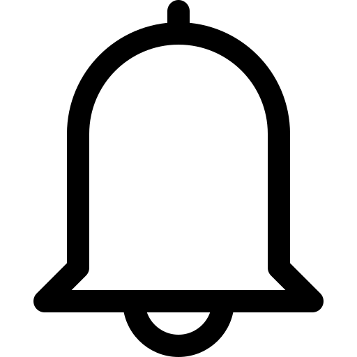 Ux, bell, app, basic icon