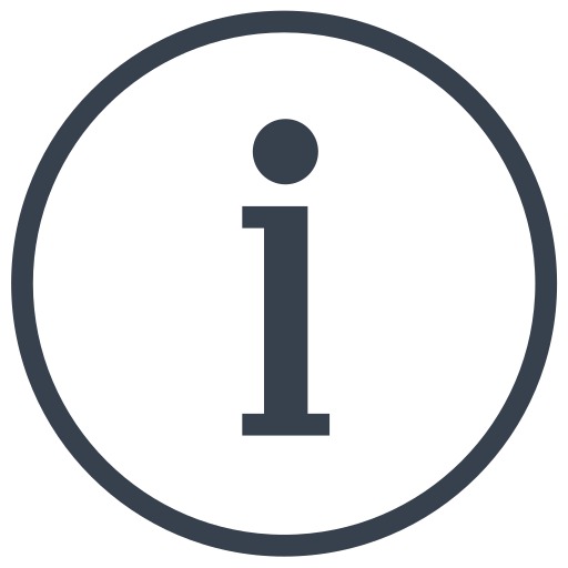 Info, information, data icon