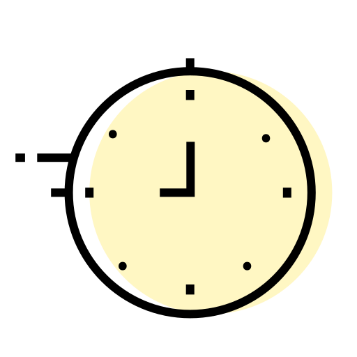 Clock, decoration, interior, time icon