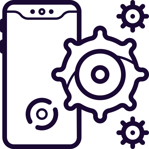 Clean, gear, ios11, iphone, mobile, phone, sercive icon
